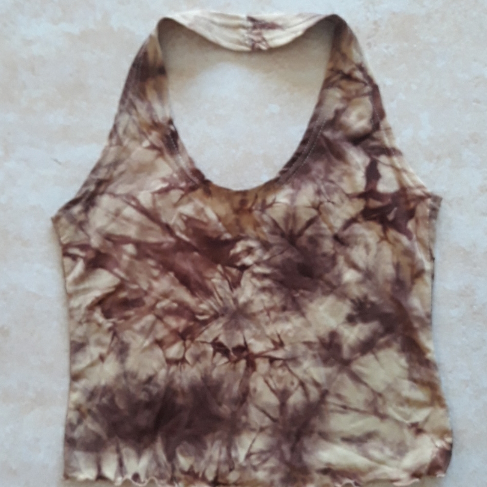Adorable halter crop top